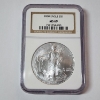 Image 1 : 2000 American Silver Eagle $1 - 1 oz .999 Fine Silver - Graded by NGC MS 69