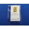 Image 3 : 2g Valcambi Gold Bar - Credit Suisse Statue of Liberty - in Sealed Package