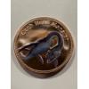 Image 1 : Incredible Loch Ness Monster .999 Fine One Troy Ounce Copper Coin - Mint Condition