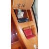 Image 2 : Custom Hand Carved Vintage Wooden Speedboat With Motor - Appears To be Working Model - Pics
