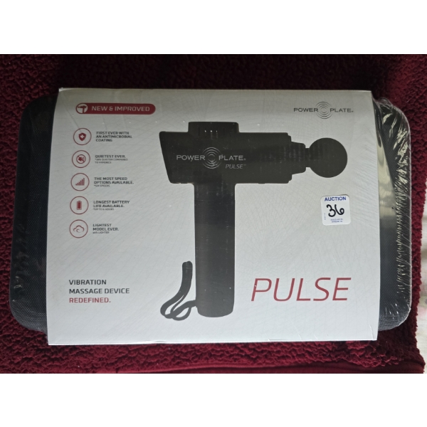 BRAND NEW Power Plate Pulse Massage Gun - Sealed Package