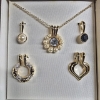 Image 4 : Assorted Costume Jewelry incl Earrings, Brooch, Necklace and More