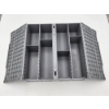 Image 3 : Trading Card Storage Container with Adjustable Dividers and Windows for Labels - Great Condition