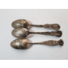Image 2 : Three Vintage Sterling Silver Spoons TW: 67.9g