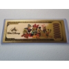 Image 2 : Rare Disney Daisy Duck Gold Foil .999999 - 24K Gold Note In Protective Holder - Mint Condition