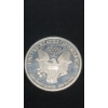 Image 2 : 2003 Five Troy Oz .999 Silver Eagle Round - Beautiful Condition! 