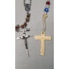 Image 4 : Collection Of Assorted Rosaries & Belleek Porcelain Tulip Votive