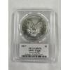 Image 2 : 2017 Donald Trump United States American Silver Eagle .999 Fine Silver Troy Ounce Coin 
Graded NGC -