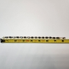 Image 5 : 14K Yellow Gold Tennis Bracelet w/ Dark Gemstone Links - 8" - Total Weight: 11.6g