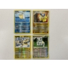 Image 1 : Lot of 4 Vintage Reverse Holo Pokemon Trading Cards