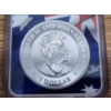 Image 4 : NGC MS70 2023 P Australia Wedge Tailed-Eagle FDOI - 1 oz .9999 Fine Silver 