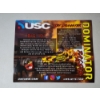 Image 2 : Dewayne Hill Signed USC Jet Dragsters Dominator Jet Car Poster Larson Motorsports