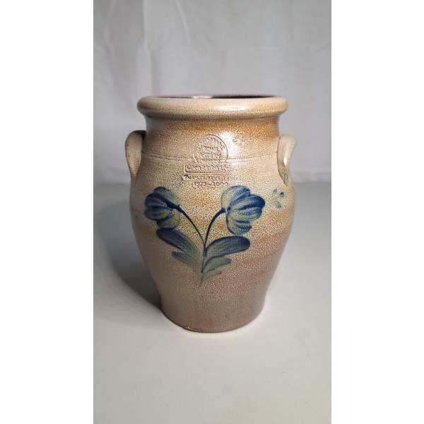 Vintage Rowe Pottery Works Stoneware Crock Vase