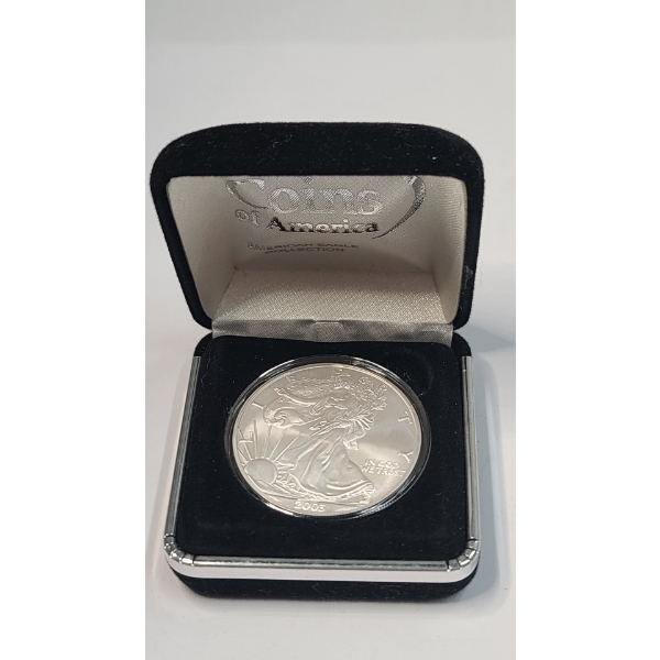 United States 2003 One Troy Ounce .999 Fine Silver American Eagle