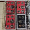 Image 6 : HUGE ASSORTMENT!!! of United States Proof Sets in Protective Cases and Binder