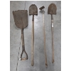 Image 1 : Three Shovels And Garden Hoe Collection -No Shipping