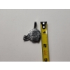 Image 3 : Tampa Bay Buccaneers GLD NFL 14K White Gold-Plated Helmet Logo Pendent