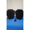 Image 1 : 10K Yellow Gold/10K White Gold Necklaces & Size 7 10K White Gold Tourmaline Ring -Total Weight: 2.8g