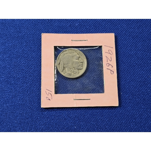 1926-P Indian Head Buffalo Nickel