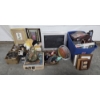 Image 1 : Glass Locking 24''x18'' Display Board, Kitchen Items, Table Linens, Art Work, Frames, & Much More! -