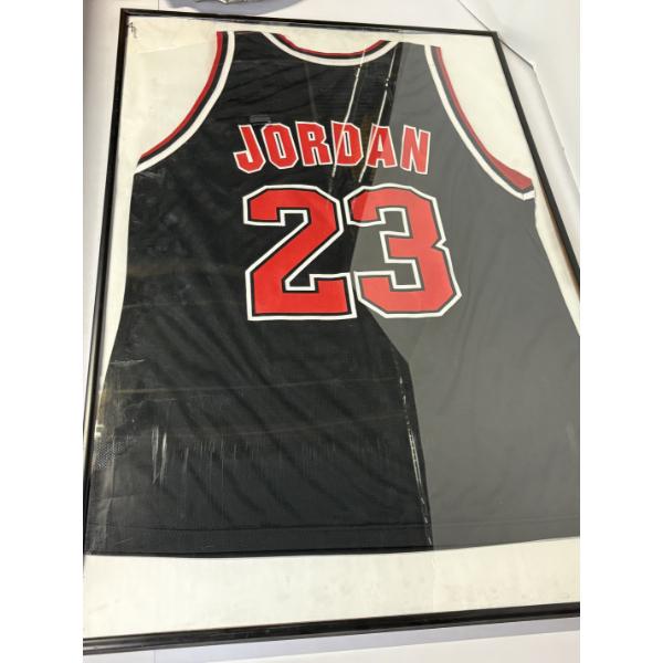 Micheal Jordan #23 Jersey in Large Photo Frame - 35 x 23 inches