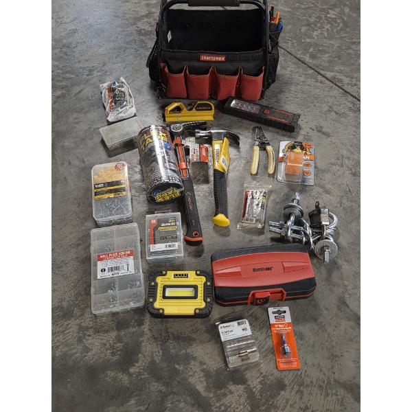 Craftsman Tote, New Hammers, Hurricane Set, Tape And More