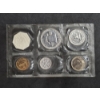 Image 2 : U.S. 90% SILVER COINS - RARE 1959 P FRANKLIN PROOF SET IN US MINT SEALED PKG  $.85 FACE VALUE