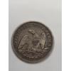 Image 3 : United States 1858-O Seated Liberty 90% Silver Half Dollar 