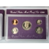 Image 5 : x4 United States Mint Proof Sets: 1985, 1986, 1897, 1988