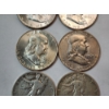 Image 3 : $3.00 Face Value of Assorted U.S. 90% Silver Half Dollars: Franklin & Walking Liberty