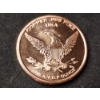 Image 4 : Giganotosaurus Dinosaur 1 Oz .999 Fine Copper Round 