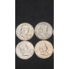 Image 2 : Assorted Years 90% Franklin Half Dollars - Face Value: $4.00