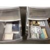 Image 3 : *Pick Up At Mantua Home-No Shipping Available* 2 Storage Cases filled with items -Books - Notepads 