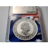 Image 9 : NGC 2021 P Australia .9999 Silver Wedge-Tailed Eagle FDOI MS 70 Signed by Mercanti