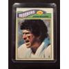 Image 1 : 1977 Topps John Riggins Redskins Football Card In Protective Holder 