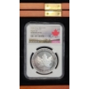 Image 7 : NGC 2019 "Pride of Two Nations" 2-Coin Set Featuring US Silver Eagle & Canadian Silver Maple Leaf
