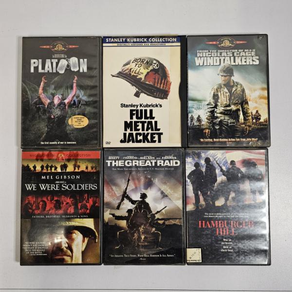 Classic Military & War Film DVD Collection – 6 Movie Bundle (see description)