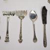 Image 8 : 3lb Collection consisting of Antique and Vintage Silverplated Serving Pieces