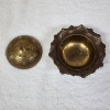 Image 8 : Vintage Indian Brass Lidded Container Feat. Beautifully Etched Designs ~ Trinket or Candy Dish