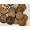 Image 4 : Lot of 25 Assorted British One Penny Coins