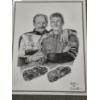 Image 5 : Size 42 O'Neal Racing Pants And 6 Laminated 12''x14'' Nascar Sketches 
