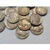 Image 5 : Lot of 25 Assorted Years Buffalo Nickels Face Value: $1.25