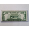 Image 5 : Crisp U.S 1934 A $5 Silver Certificate With Julian And Morgenthau Signatures In Protective Sleeve