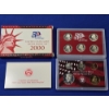 Image 1 : 2000-S United States 50 State Quarters Mint Silver Proof Set - 10 Coin Set w/ box & COA