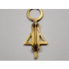 Image 3 : 14K Gold Pi Mu Epsilon Fraternity Pin Total Weight: 2.2g