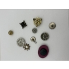Image 1 : 10 Beautiful Pins/ Broches - horse - floral - pink