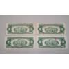 Image 6 : (4) $2 Red Seal Notes - Series 1953, 1953 A, 1953 B - Face Value: $8.00