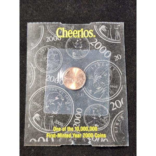 2000 Cheerios Penny in Original Display & In Great Condition!