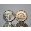 Image 6 : $3.00 Face Value of Assorted U.S. 90% Silver Half Dollars: Franklin & Walking Liberty
