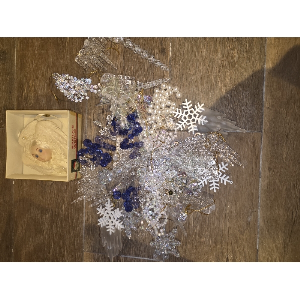 High Quality Christmas Ornaments, Lots Of New Items. Fairies, Angels, Beads, Candy Canes & More!